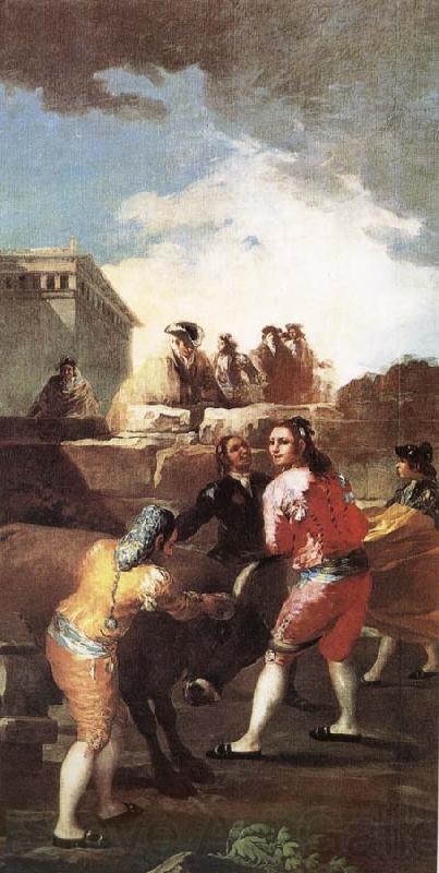 Francisco Goya La Novillada Spain oil painting art